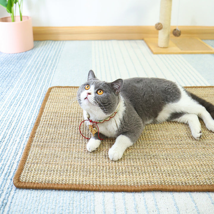 Sisal cat scratching mat anti-cat scratching sofa protection