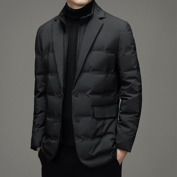 2025  two-piece suit-style down jacket