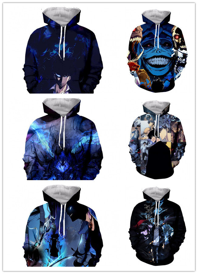 Hoodie sweatshirt - Harajuku 3D