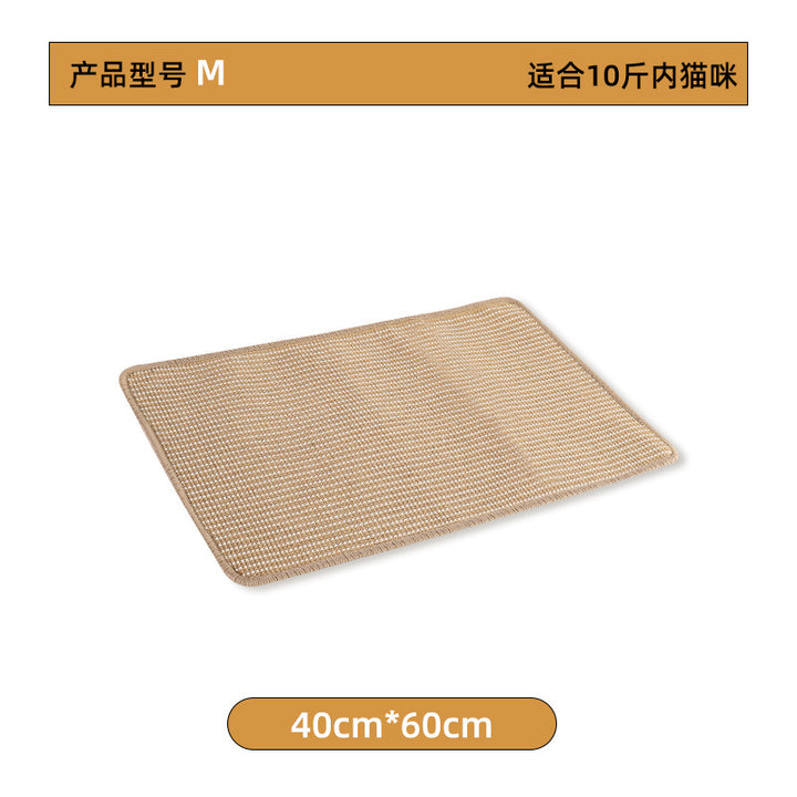 Sisal cat scratching mat anti-cat scratching sofa protection