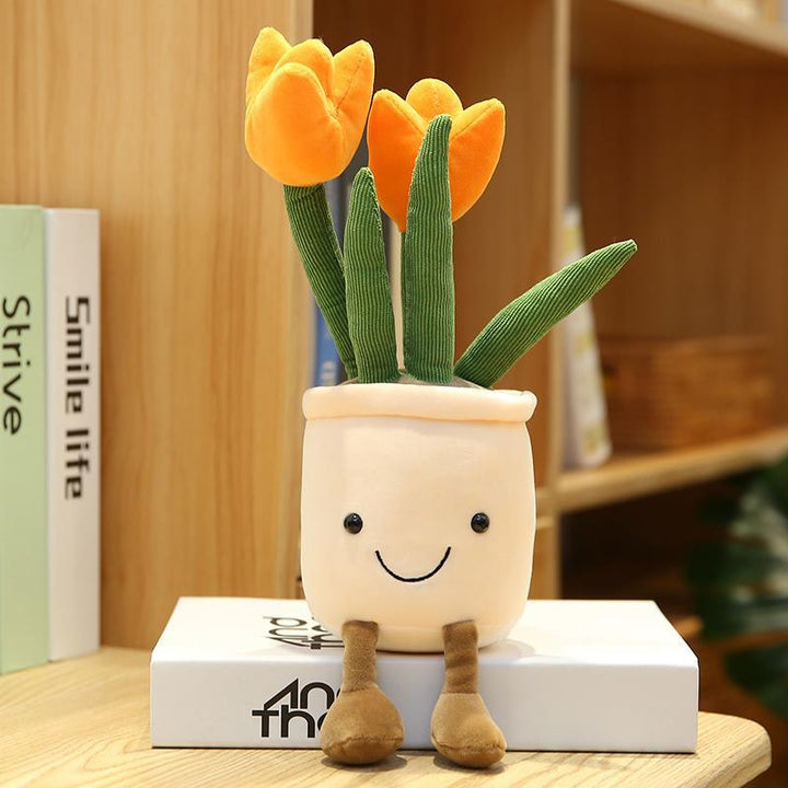 Creative home decoration simulation plant tulip🌷 plush doll
