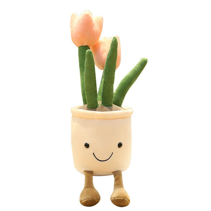 Creative home decoration simulation plant tulip🌷 plush doll