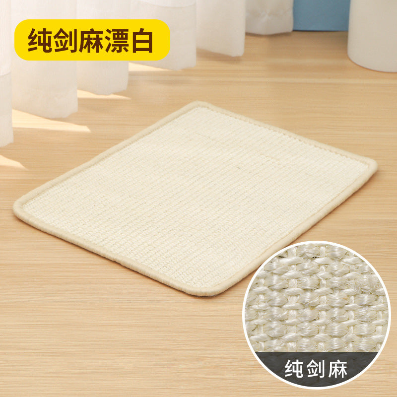Sisal cat scratching mat anti-cat scratching sofa protection