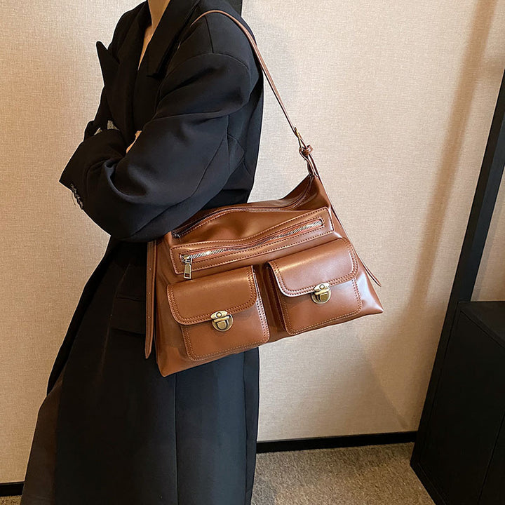 High-end Multi-pocket Tote Bag