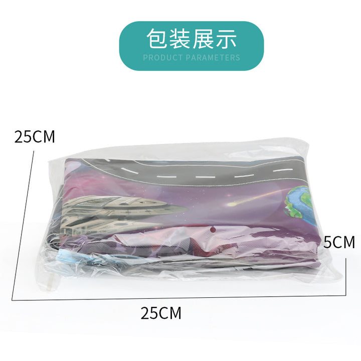 Game mat 130*100 city traffic parking scene mat