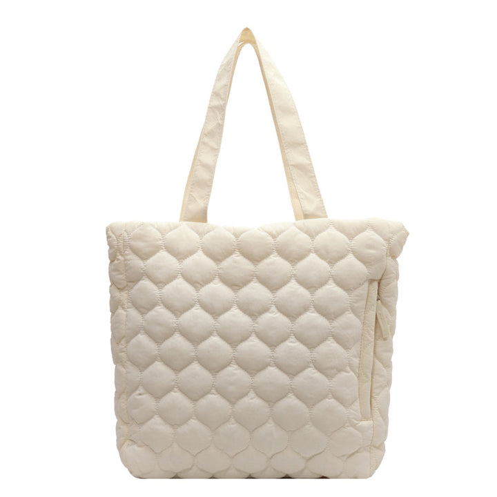 Korean quilted portable lunch bag