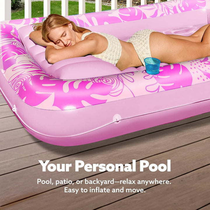 Floating bed