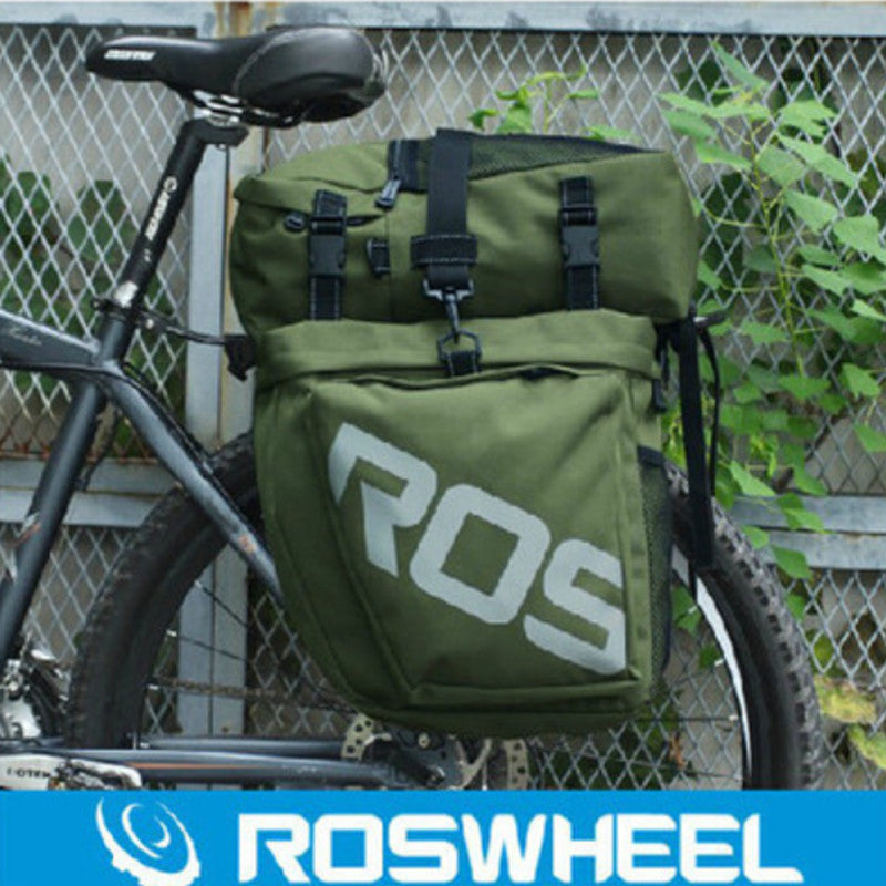 Bicycle rear rack bag