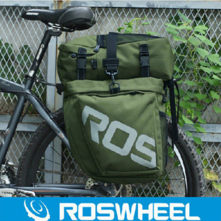 Bicycle rear rack bag