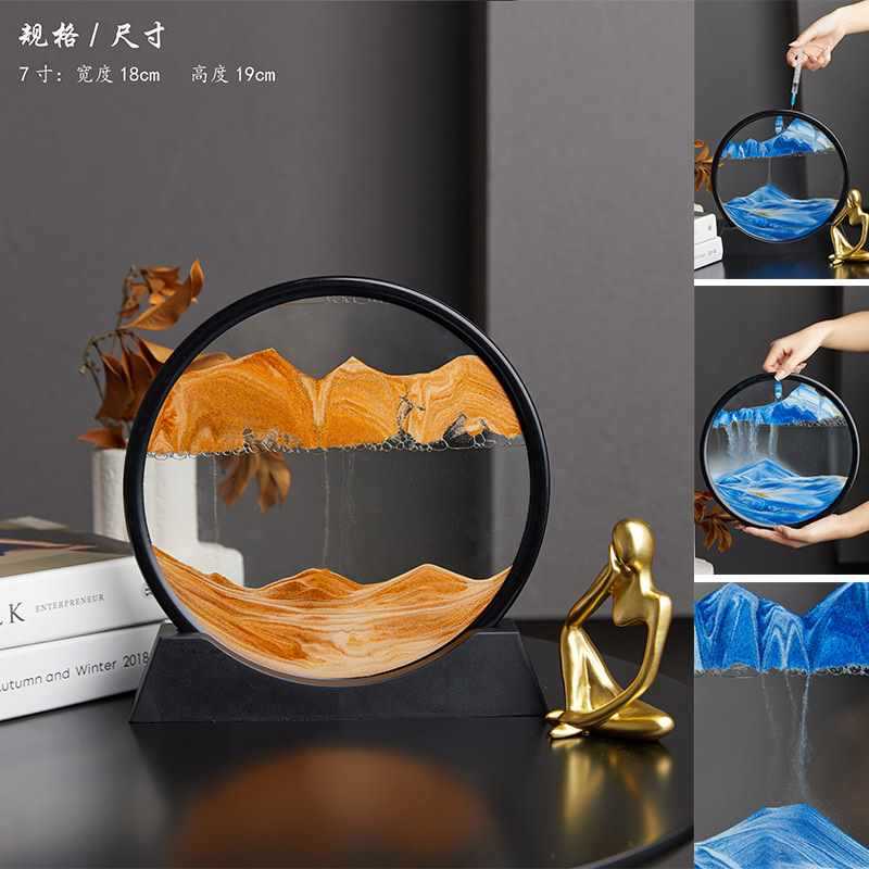 Hourglass Quicksand Glass Creative Ornaments