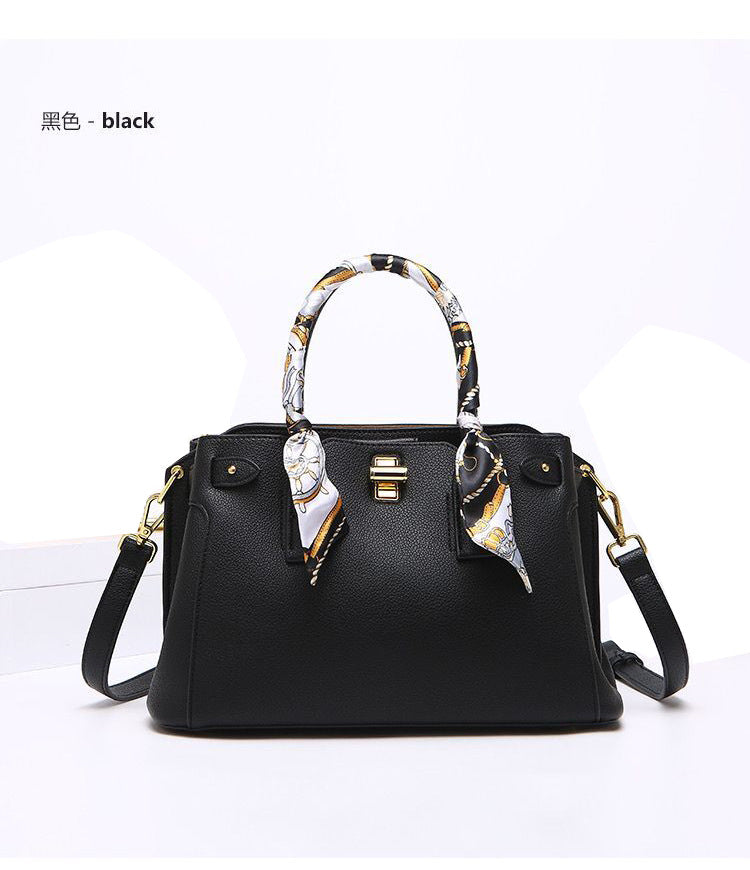 Platinum shoulder messenger handbag