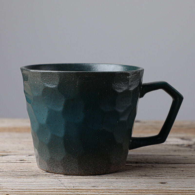 Japanese simple stoneware coffee cup
