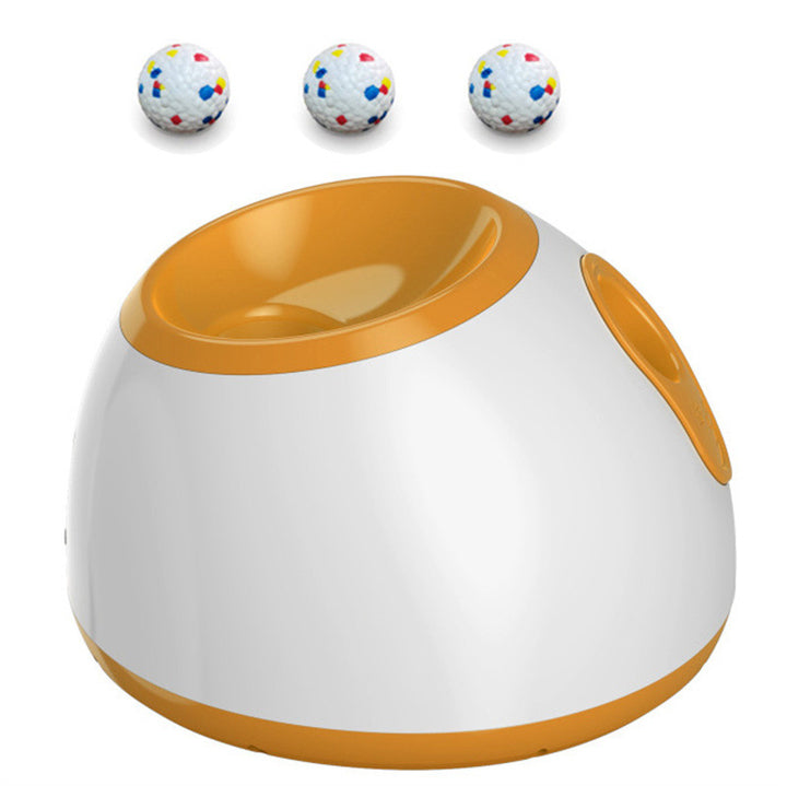 Automatic throwing machine pet toy