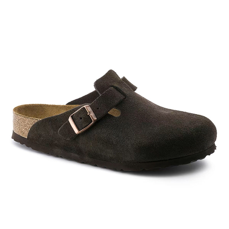 Cowhide Birkenstock Slippers