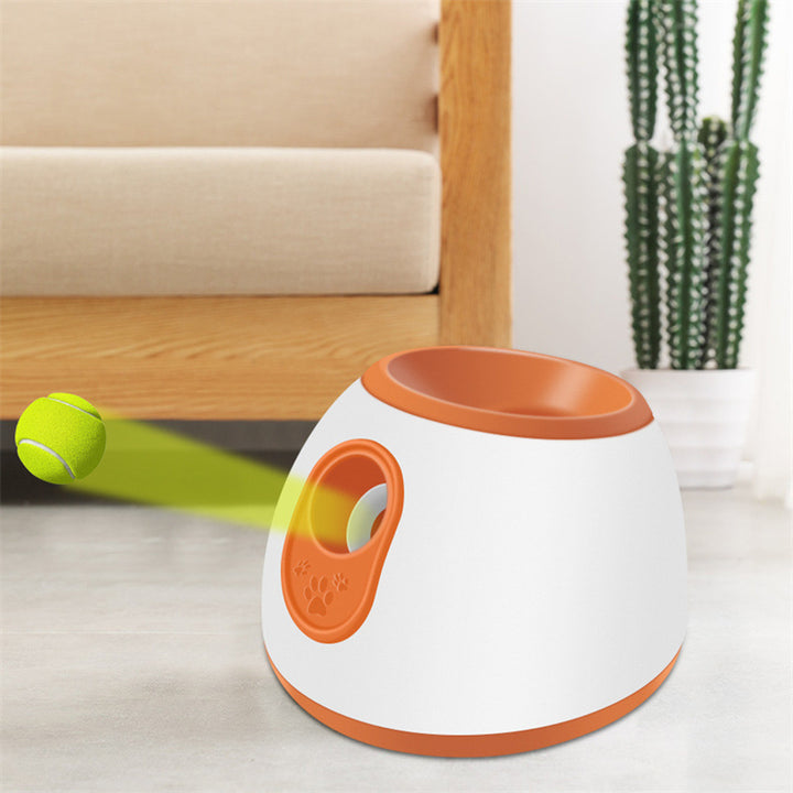 Automatic throwing machine pet toy