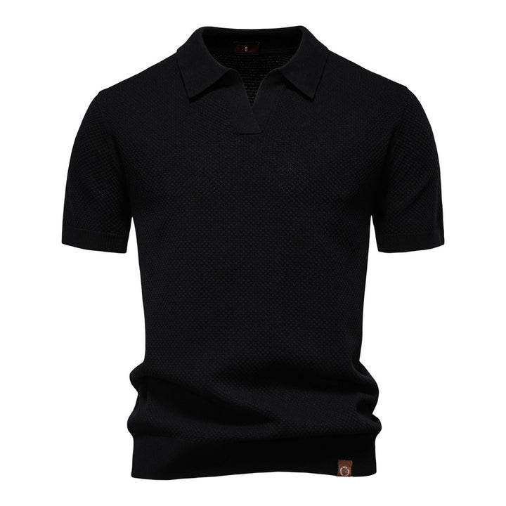 High Quality Business Seagull Collar  Short Sleeve