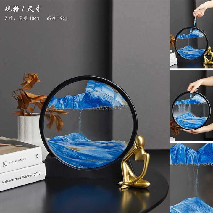Hourglass Quicksand Glass Creative Ornaments