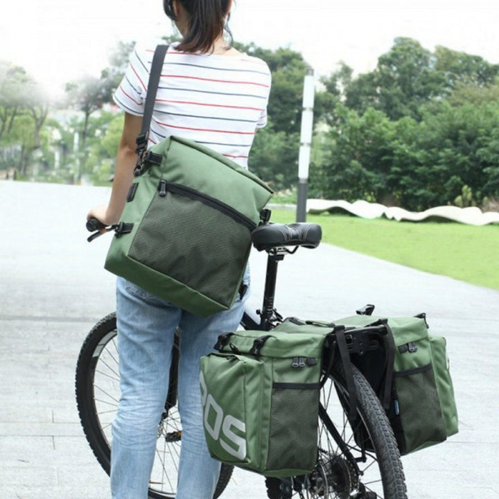 Bicycle rear rack bag
