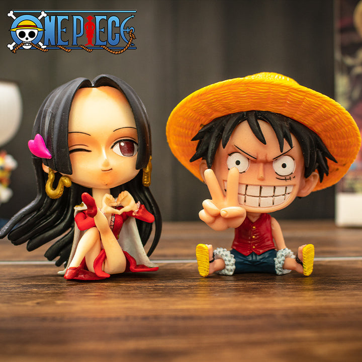 One Piece Big Head GK sitting doll