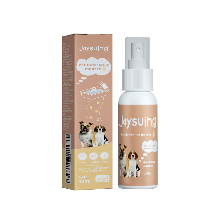 Pet toilet fixed point training inducer spray