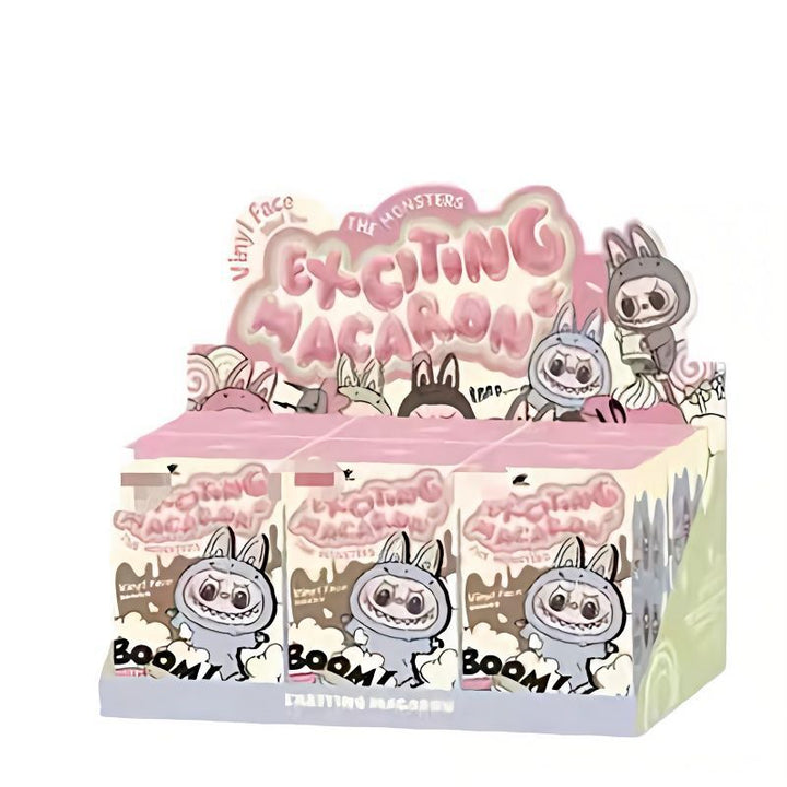 THE MONSTERS - Exciting Macaron Vinyl Face And Have a Seat Vinyl Plush Blind Box