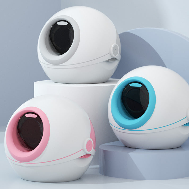 Fully Enclosed Anti-Splash Cat Toilet