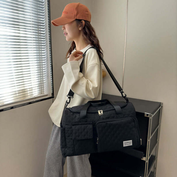 Multi-function shoulder sports bag