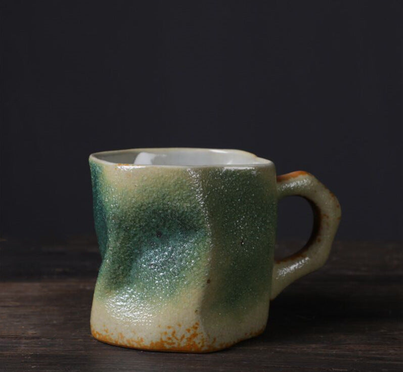 Japanese simple stoneware coffee cup