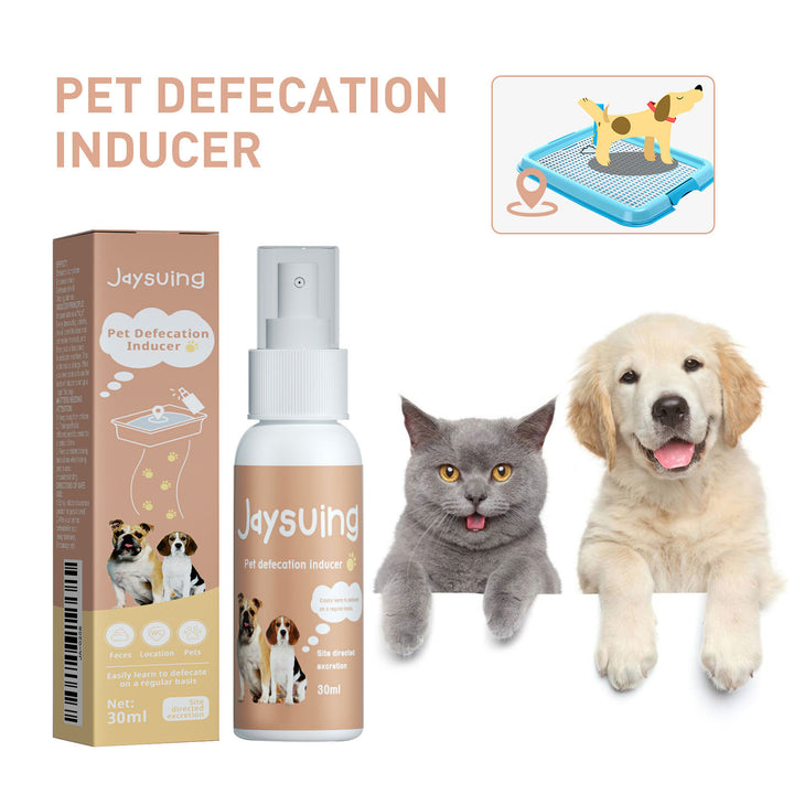 Pet toilet fixed point training inducer spray