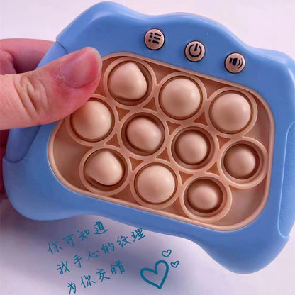 Children's speed push game machine
