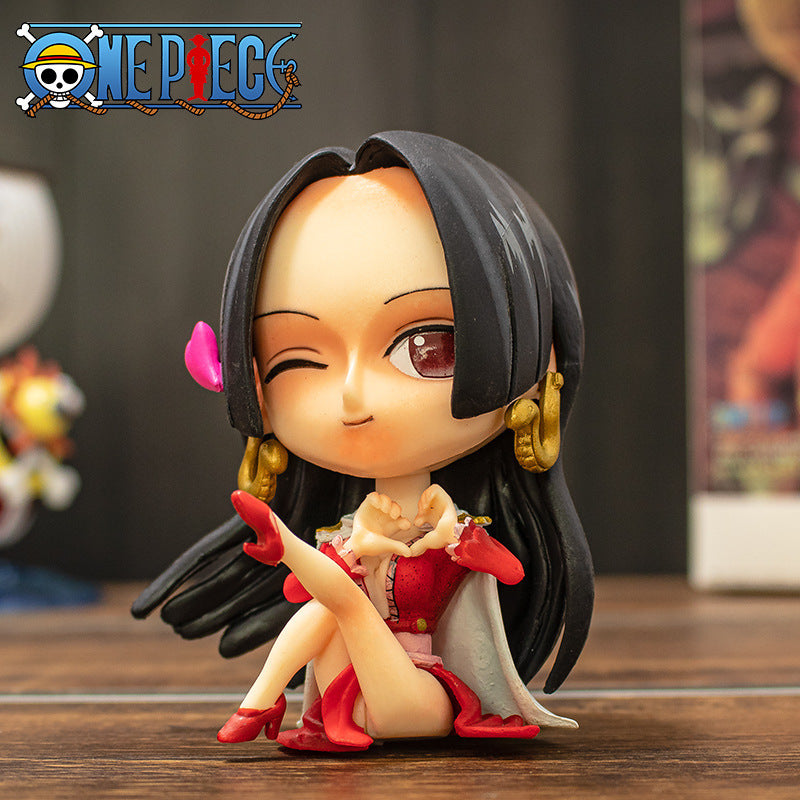 One Piece Big Head GK sitting doll