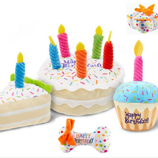 Birthday Cake Plush Toys