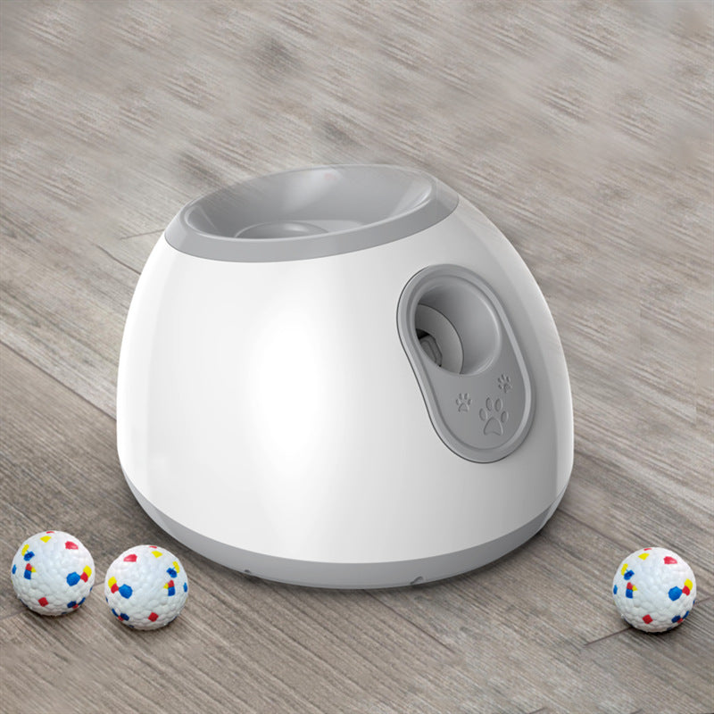 Automatic throwing machine pet toy