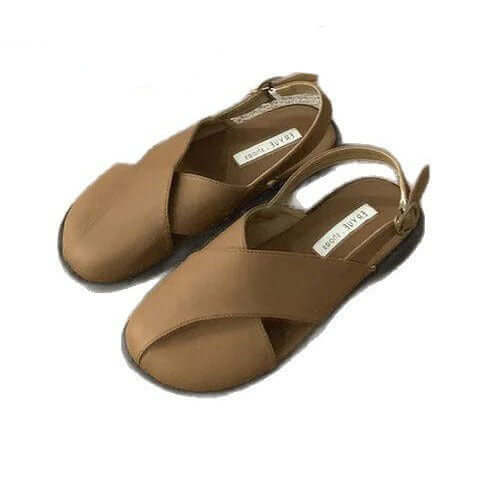 Casual flat-soled Roman shoes