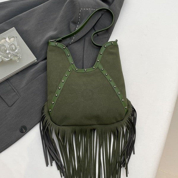 Casual personality shoulder tote bag