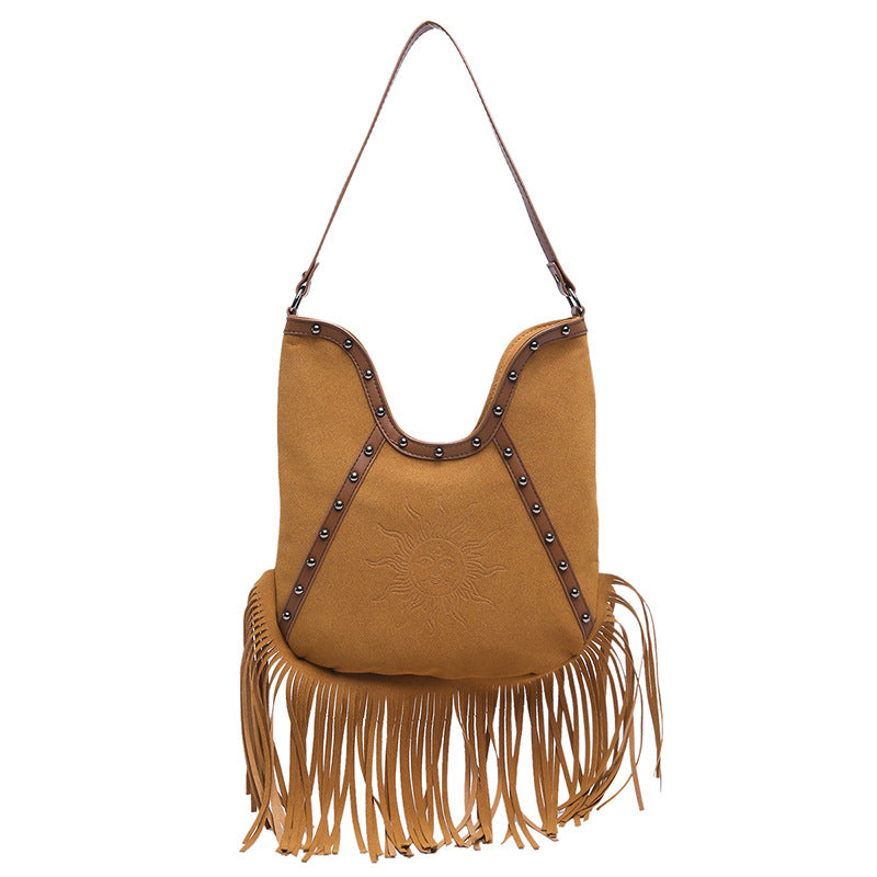 Casual personality shoulder tote bag