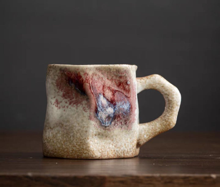 Japanese simple stoneware coffee cup