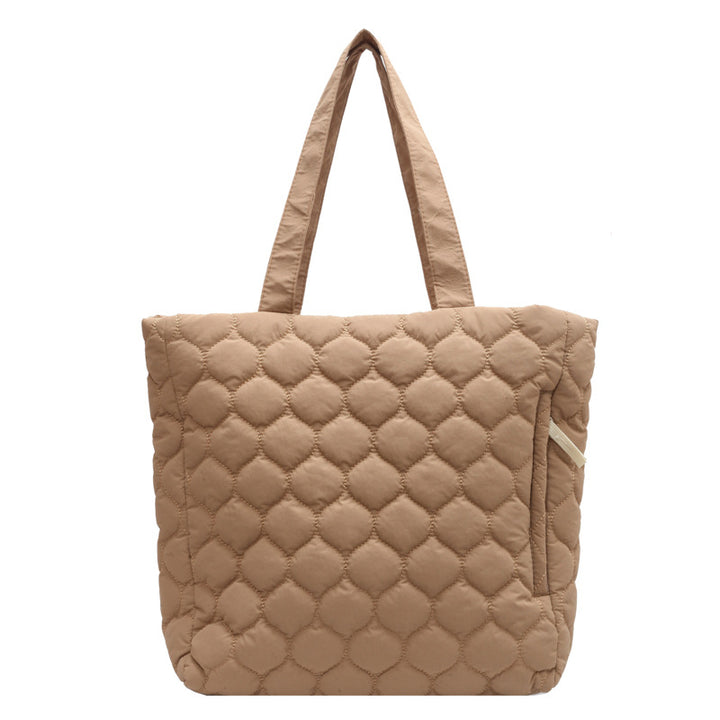 Korean quilted portable lunch bag