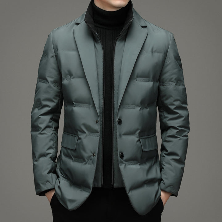 2025  two-piece suit-style down jacket