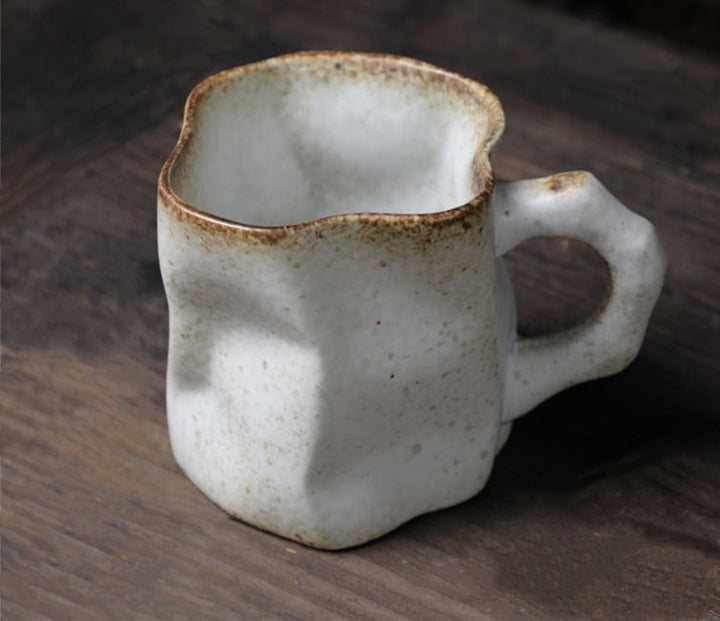 Japanese simple stoneware coffee cup