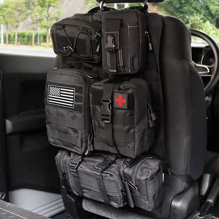 Car back seat tactical storage bag
