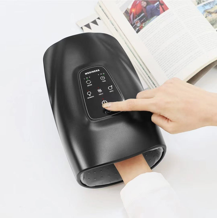 Palm Air Pressure Kneading Hot Compress Wireless Multifunctional Hand Massager