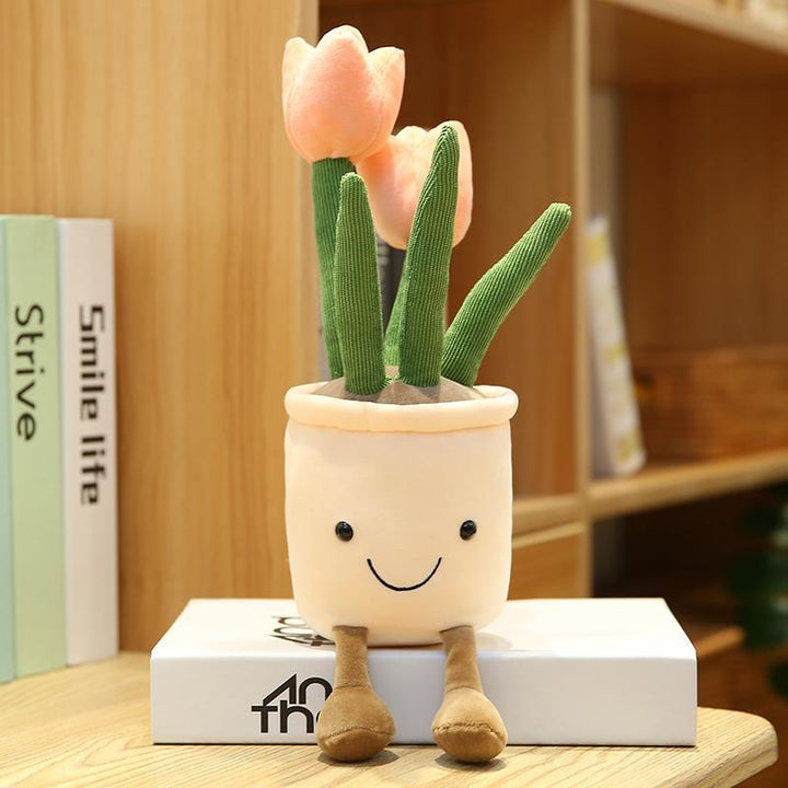 Creative home decoration simulation plant tulip🌷 plush doll