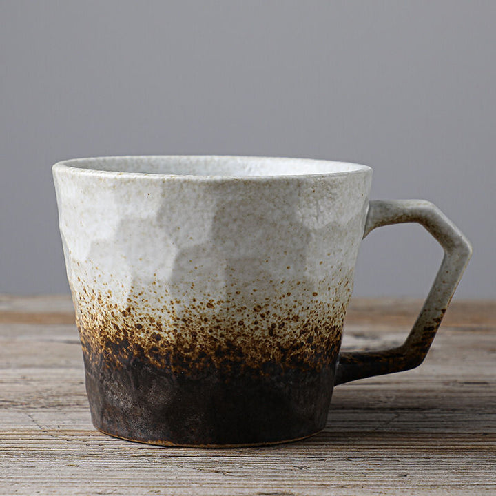 Japanese simple stoneware coffee cup