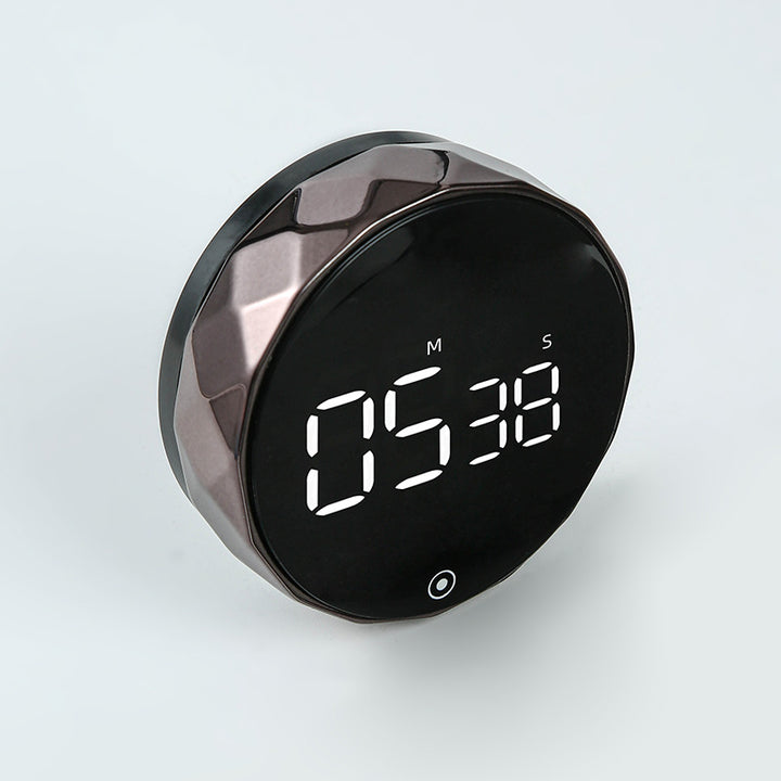 LCD Round Magnetic Rotating Timer