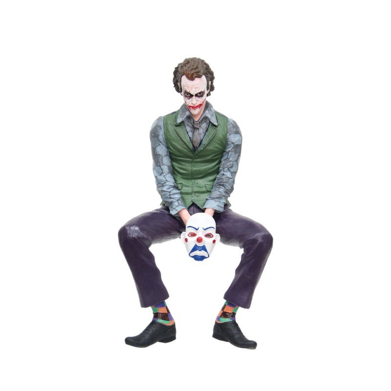 Joker Heath Ledger sitting doll