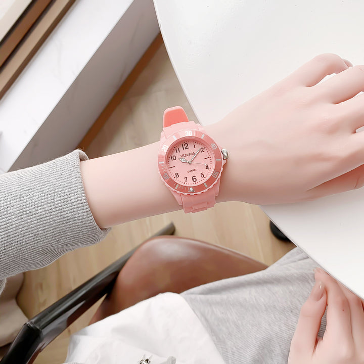 Students anti-fall colored watch