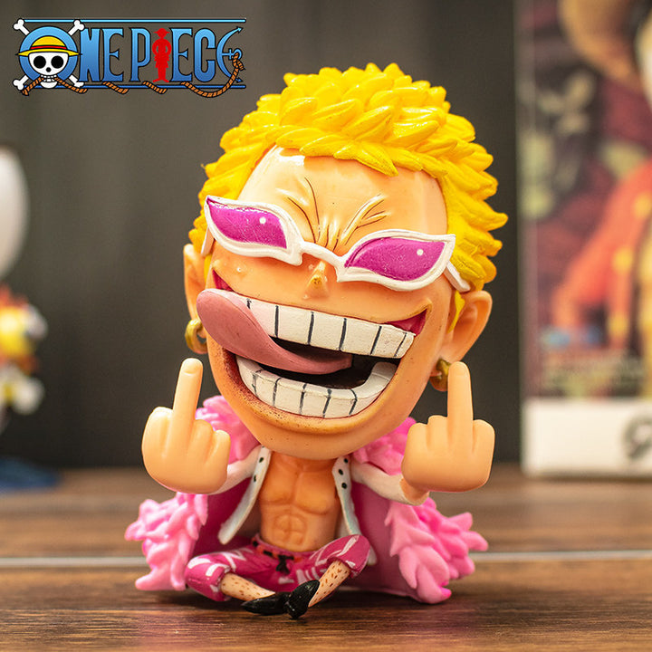 One Piece Big Head GK sitting doll