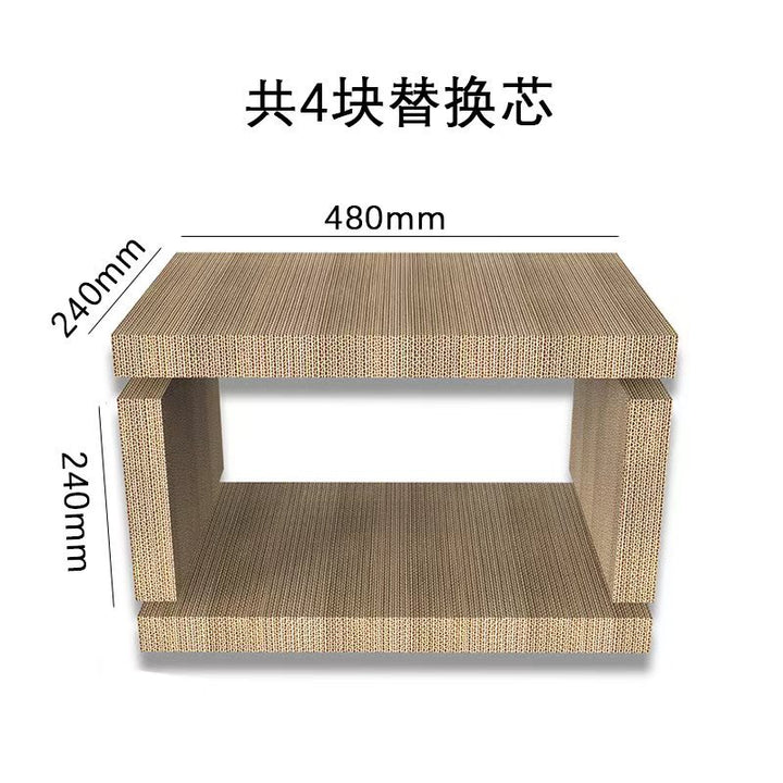 🐱Cat scratching board house