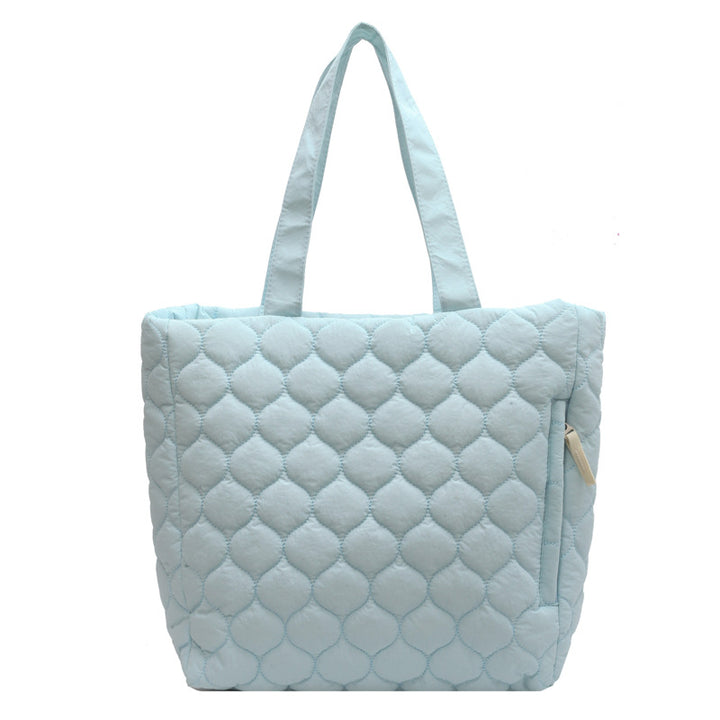 Korean quilted portable lunch bag
